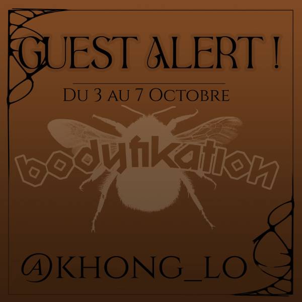 GUEST @khong_lo du 3 au 7 octobre 2023